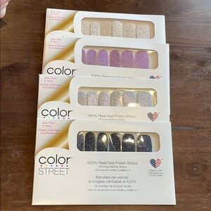 Color Street Nail Polish Strips Set